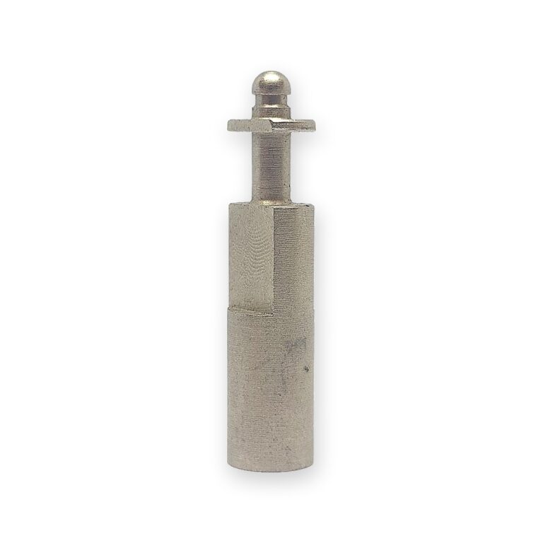 Ball-head hex standoff – precision machined component, OM BSA Enterprises