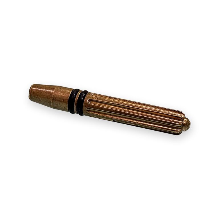 Brass grooved pin – precision machined component, OM BSA Enterprises