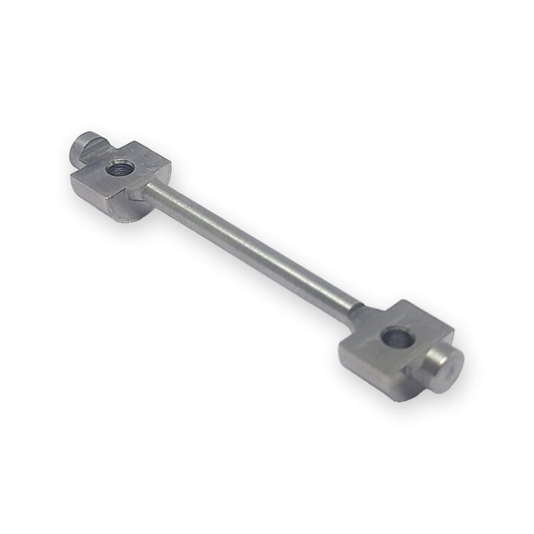 Double-ended link rod – precision machined component, OM BSA Enterprises