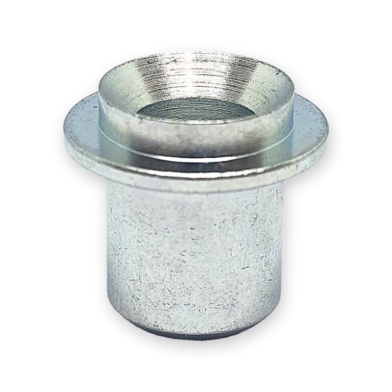 Flanged bush, zinc plated – precision machined component, OM BSA Enterprises